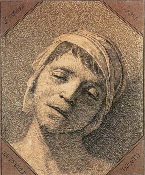 David, Jacques-Louis Head of the Dead Marat